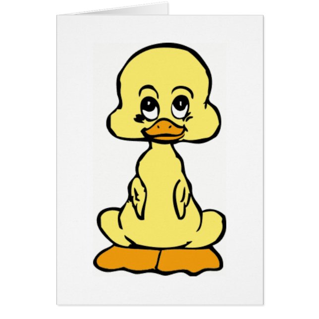 Babyanka Hälsningskort (Framsidan)