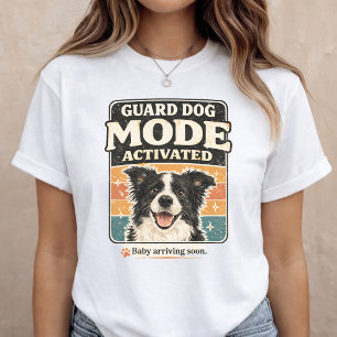 Babyannonseringsvakthund Graviditetsavslöjande T Shirt