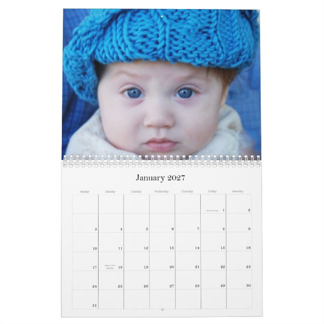 Babyar Calendar 2012 Kalender (Jan 2027)