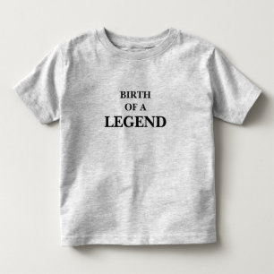 Babybarn T-Shirts - En Legend Födelse