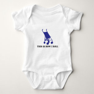 Babybarnvagn - detta är hur jag rullar t shirt