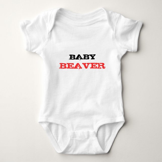 BABYBÄVER T SHIRT (Framsida)