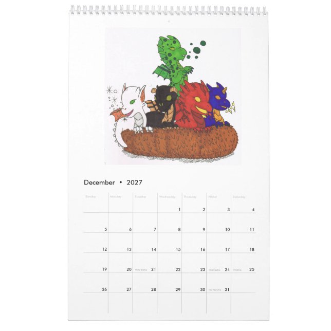 BabyBeasties kalender (Dec 2027)