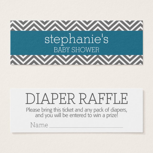 Babybilssamling - Skalat Raffle Biljett (Framsida & baksida)