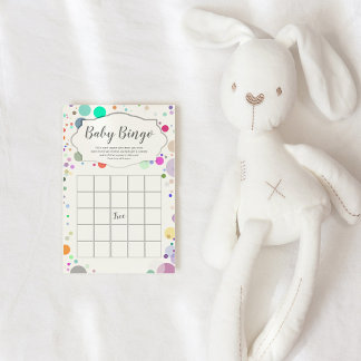 Babybisyssla för Multifärgaden Baby Bingo Game  