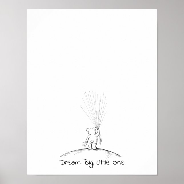 Babybjörn Tumavtrycks Gästbok Poster (Framsidan)