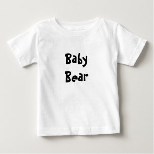 Babybjörnmödrar/Father daggåva - svart text Tee