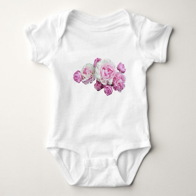 Babyblommigt T Shirt (Framsida)