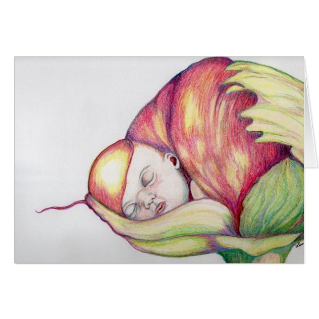 Babyblommor OBS Kort (Framsidan Horizontal)