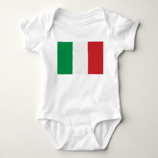 Babybody mit Italien Fahne Tee