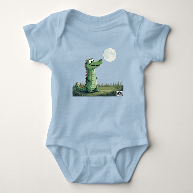 Babybody "Moonlight Croc" – Modell BC-2301 T Shirt (Framsida)