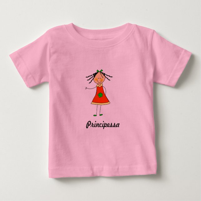 Babybody ’Principessa’ Tee (Framsida)