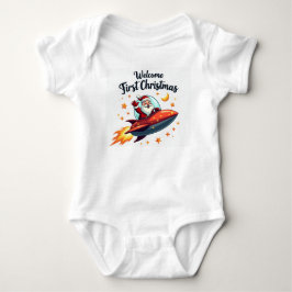 Babybody Weihnachten | Min första christmas Baby B T Shirt