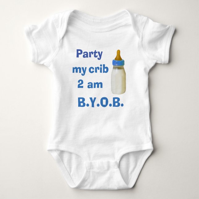 BabyBodysuit - festa min förmiddag för lathund 2 - Tröja (Framsida)