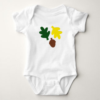 BabyBodysuit med den Oaklöv och acorn.en Tröja