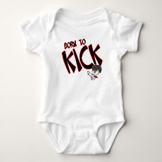 BabyBodysuit - som är född som ska sparkas T-shirt
