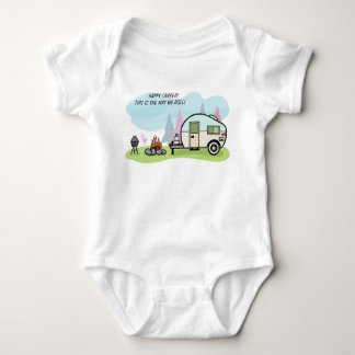 BABYBODYSUIT SOM CAMPAR ATT MATCHA FÖR T SHIRT
