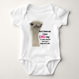 Babybodysuit vid EMU-logik T Shirt