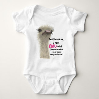 Babybodysuit vid EMU-logik T Shirt