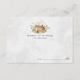 Babybojkottkort för trädbevuxen Hjort Tilläggskort