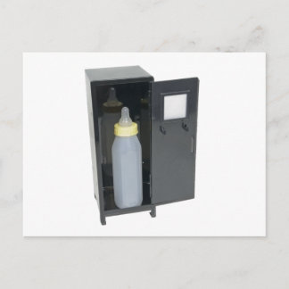 BabyBottleInLocker122111 Vykort