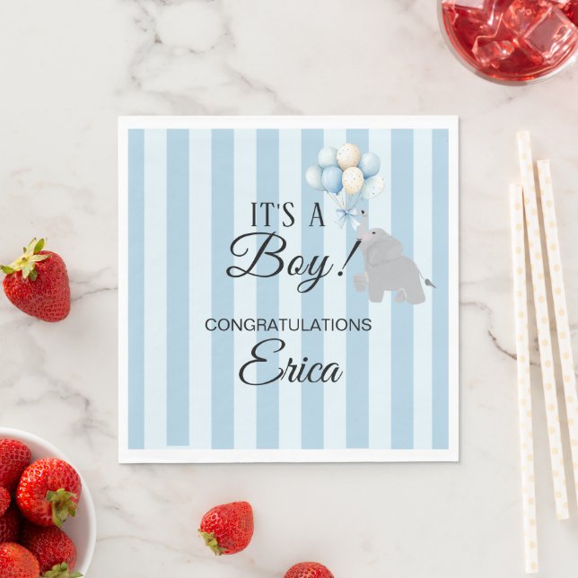 Babyboy shower pappersservett (Insitu)