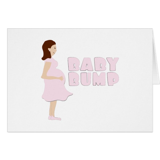 Babybula Hälsningskort (Framsidan Horizontal)