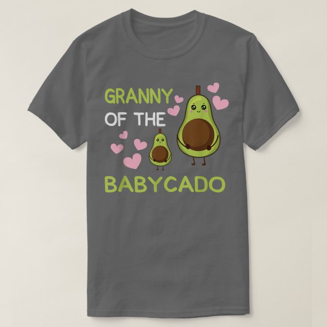 Babycado Avocado Mamacado Guacamole T Shirt (Design framsida)