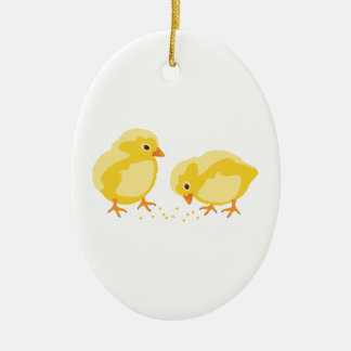 Babychickar Julgransprydnad Keramik