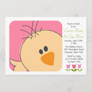 Babychickinbjudan Inbjudningar