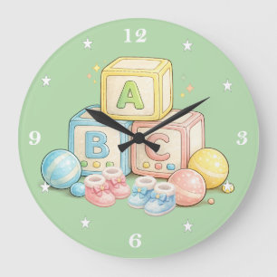 BABYCLOCK-ABCBLOCKS-C - Klockor