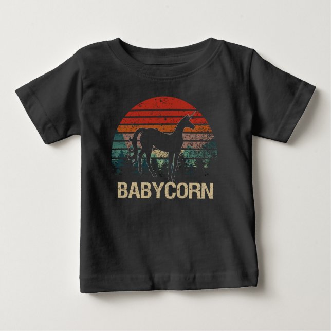 babycorn baby unicorn t shirt (Framsida)