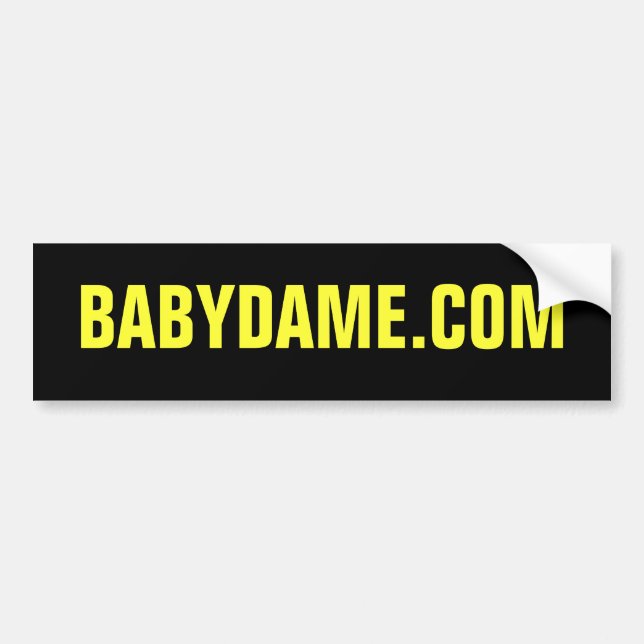 BABYDAME.COM-bildekal Bildekal (Framsidan)