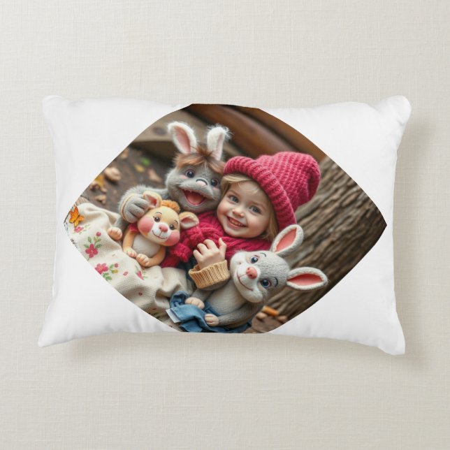 Babydecke Prydnadskudde (Baksidan)