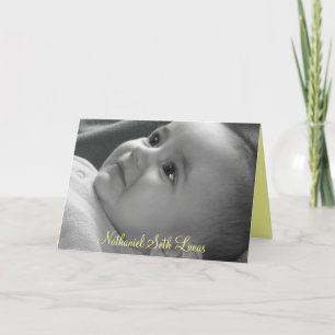 Babydedikationkort Kort
