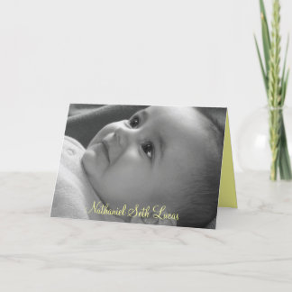 Babydedikationkort Kort