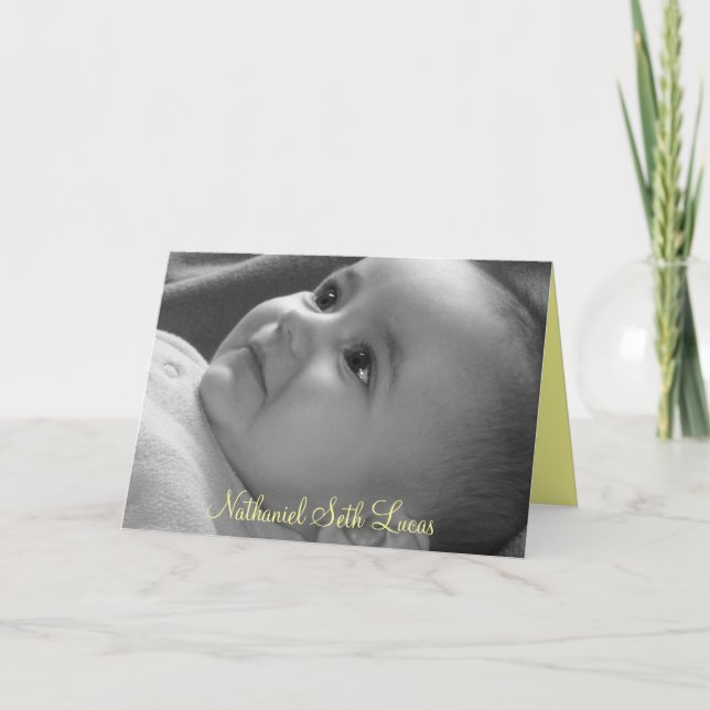 Babydedikationkort Kort (Framsida)