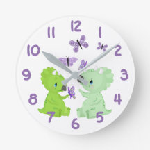 BabyDinosaurs och fjärilar