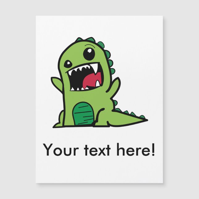 Babydinosaurtecknad (Framsida)