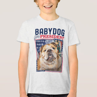 Babydog President Jim Justice Engelska T Shirt