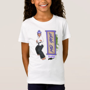 Babydoll T för Scolletta "Aikidoflicka" Tee Shirt