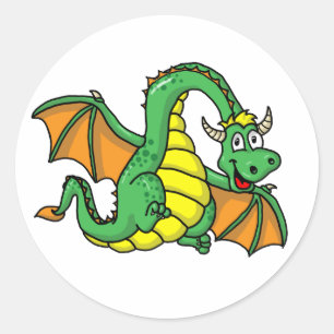 Babydrake Runt Klistermärke