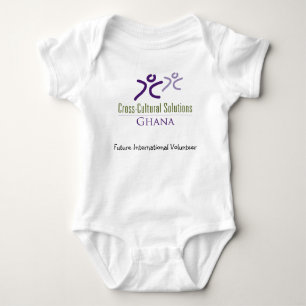 Babydräkt för CCS Ghana Tee Shirt