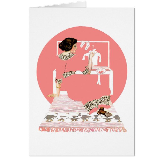 Babydrömmar Hälsningskort (Framsidan)