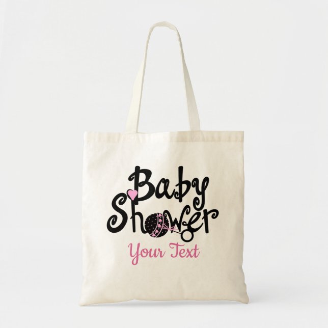 Babydusch - BudgetTote Tygkasse (Framsidan)