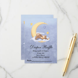 Babydusch Diaper Raffle Tilläggskort
