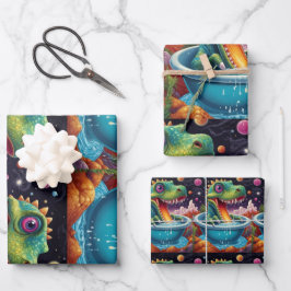 Babydusch Dino-Mite party design