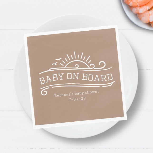 Babydusch för överfång ombord på baby-Neutralten Pappersservett (Skapare uppladdad)