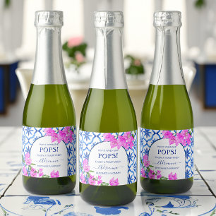 Babydusch föredrar blå plattor bougainvilleas