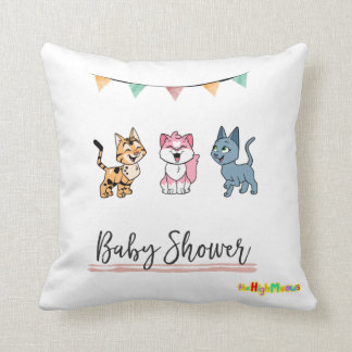 Babydusch - kittens dekorativ kudde